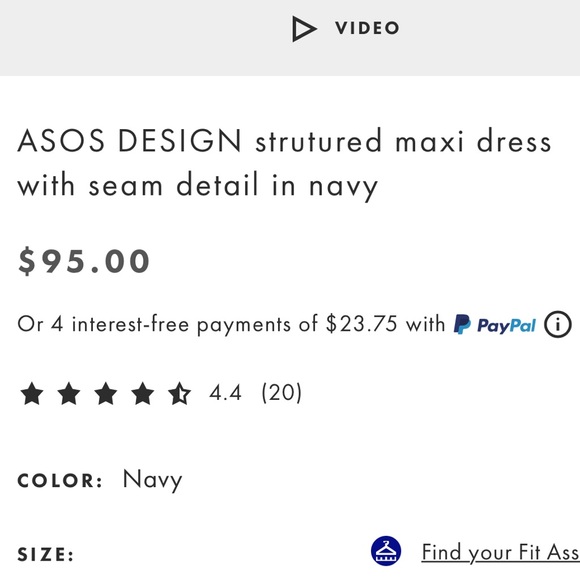 ASOS DRESS - Picture 7 of 8